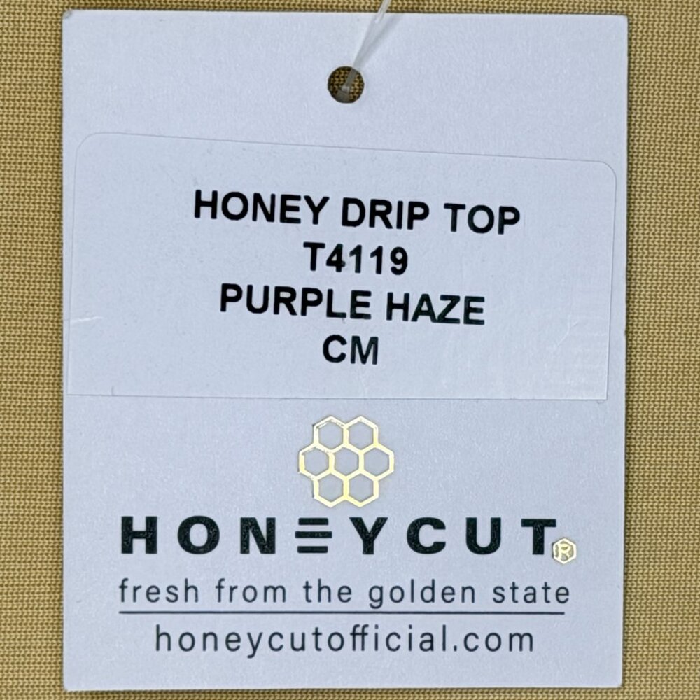 Honeycut Purple Haze Set Honey Drip Top & Brat Shorts Child Medium CM - Picture 6 of 13